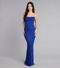 Meara Beaded Sequin Mermaid Formal Dress