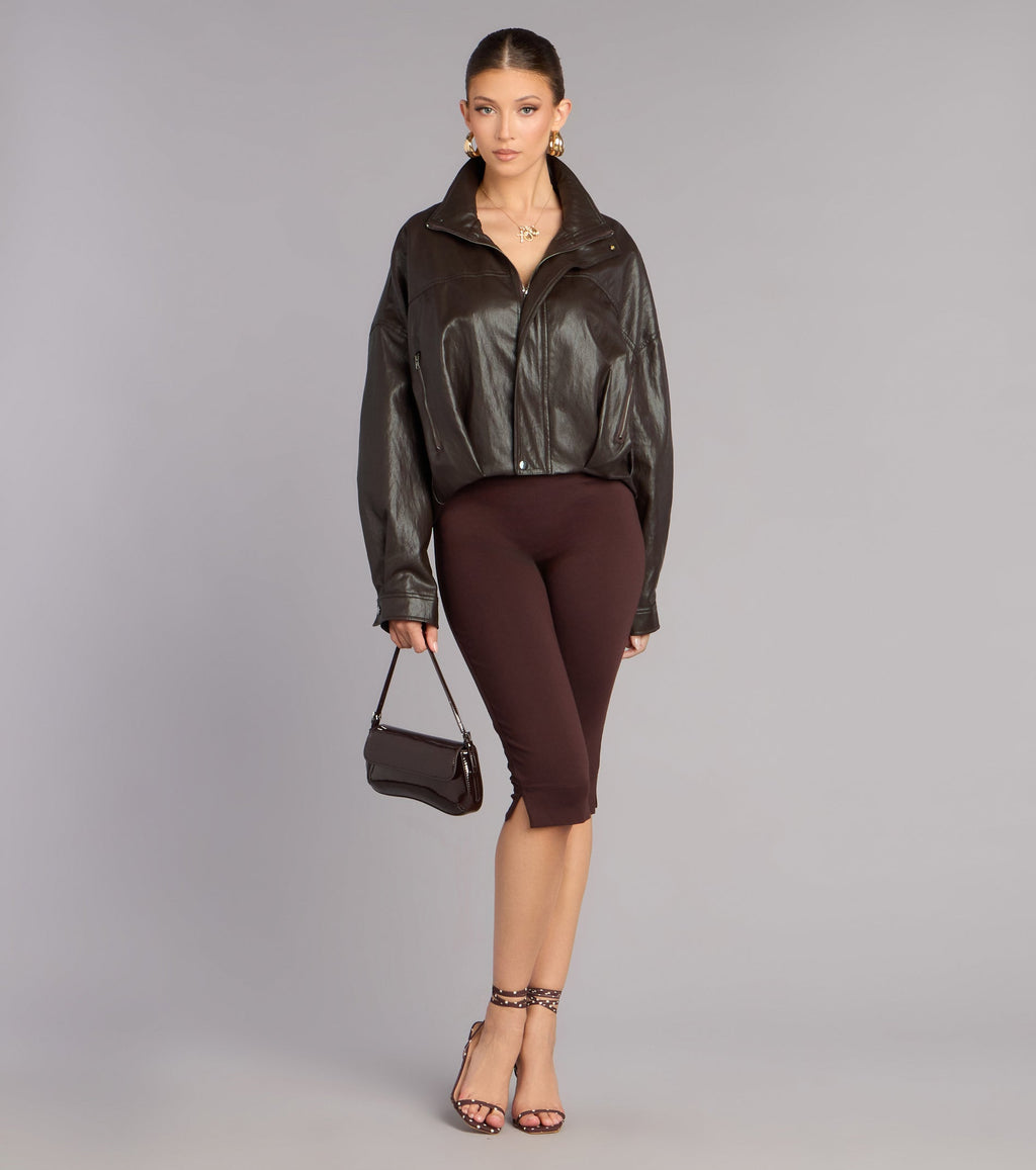Downtown Cool Bomber Jacket