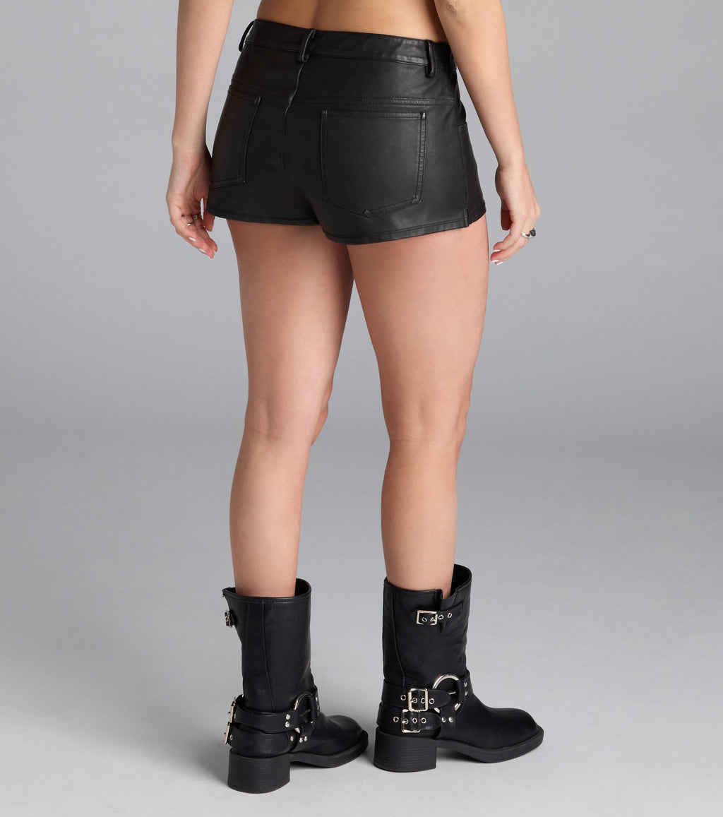 Play Time Mid-Rise Hot Shorts