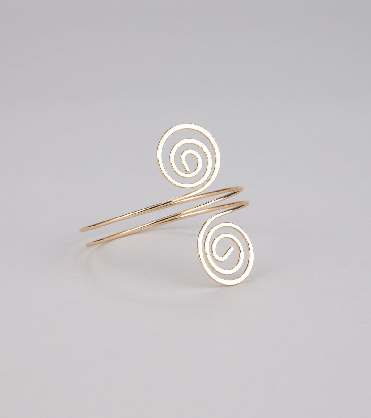 Wrapped Up Spiral Arm Cuff