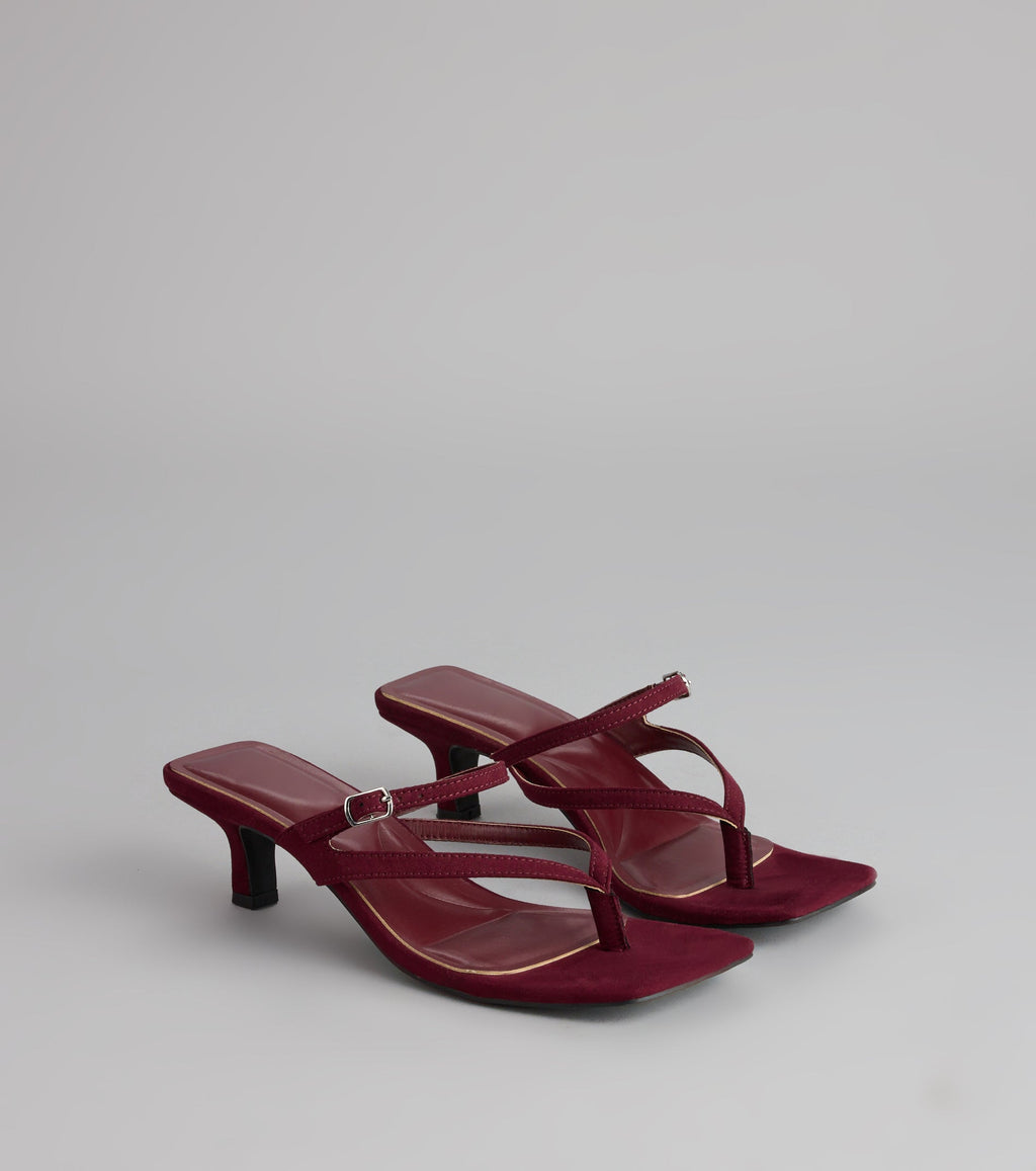 Butterflies and Brunch Kitten Heels
